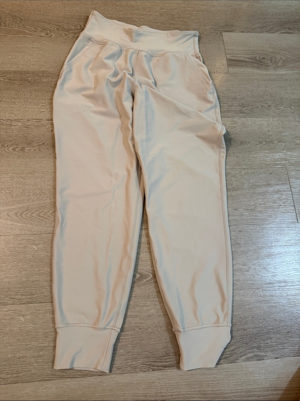 Old Navy High-Rise Jogger Pants - Light Taupe